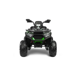 Pojazd akumulatorowy QUAD GIGANT Green Toyz by Caretero 4 mocne silniki 45 W, oświetlenie LED, pilot